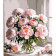 Paint by number Strateg PREMIUM Flower comfort with varnish and level 30x40 cm (LY25)