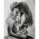 Paint by numbers Strateg  Love in pencil in B/W without subframe size 40x50 cm (BR009)