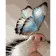 Paint by numbers Strateg PREMIUM Butterfly on the nose size 40х50 sm (DY024)