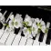 Paint by numbers Strateg PREMIUM Flowers on the piano size 40х50 sm (DY031)