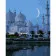 Paint by numbers Strateg PREMIUM Taj Mahal in the moonlight size 40х50 sm (DY053)