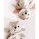 Paint by numbers Strateg PREMIUM Soft bear cub size 40х50 sm (DY127)