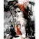 Paint by numbers Strateg PREMIUM Mysterious figure size 40х50 sm (DY145)