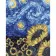 Paint by numbers Strateg PREMIUM Sunflowers in the style of Van Gogh size 40x50 cm (DY271)
