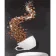 Paint by numbers Strateg PREMIUM A cup of coffee size 40x50 cm (DY303)