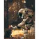 Paint by number Strateg PREMIUM Astronaut with a cat size 40x50 cm (DY355)