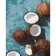 Paint by number Strateg PREMIUM Coconut paradise with varnish size 40x50 cm (DY397)