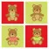Painting by numbers Strateg PREMIUM Teddy bear with varnish and level, size 30x30 cm (ES-0830)