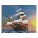 Diamond mosaic Premium FA10193 "Sailboat at sunset", 40x50 cm