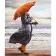 Diamond mosaic Premium FA40640 "Lady with a red umbrella", 40x50 cm