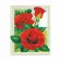 Алмазна мозаїка Преміум Червоні дикі троянди 40х50 см FT30037