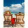 Diamond mosaic  Strateg PREMIUM Relaxing on the beach without a subframe 40x50 cm (GC86028)