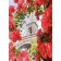 Алмазна мозаїка Strateg ПРЕМІУМ Strateg Ейфелева вежа серед троянд без підрамника розміром 30х40 см  (GD86102)
