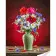Diamond mosaic Strateg PREMIUM Bright bouquet size 30x40 cm (GM86867)