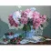 Paint by numbers Strateg PREMIUM Bouquet of peonies size 40x50 cm (GS025)