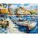 Paint by numbers Strateg PREMIUM Lunch by the lake size 40x50 cm (GS037)