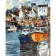 Paint by numbers Strateg PREMIUM Bright boats size 40х50 sm (GS076)