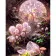 Paint by numbers Strateg PREMIUM Fantastic flowers size 40x50 cm (GS1022)