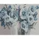 Paint by numbers Strateg PREMIUM Blue flowers size 40x50 cm (GS1043)