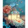 Paint by numbers Strateg PREMIUM Vintage lantern size 40x50 cm (GS1045)