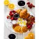 Paint by numbers Strateg PREMIUM Bright breakfast size 40x50 cm (GS1064)