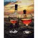 Paint by numbers Strateg PREMIUM A sunset in a glass size 40x50 cm (GS1108)