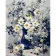 Paint by number Strateg PREMIUM Daisies in a blue vase with varnish size 40x50 cm (GS1151)