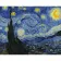 Paint by number Strateg PREMIUM Starry night with varnish size 40x50 cm (GS1171)