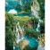 Paint by numbers Strateg PREMIUM Many waterfalls size 40x50 cm (GS1188)