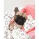 Paint by numbers Strateg PREMIUM Pug in bed size 40x50 cm (GS1224)