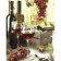 Paint by numbers Strateg PREMIUM Wine in glasses size 40x50 cm (GS1243)