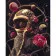 Paint by number Strateg PREMIUM A fabulous cosmonaut with varnish size 40x50 cm (GS1266)