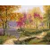 Paint by numbers Strateg PREMIUM River between trees size 40х50 sm (GS127)