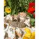 Paint by number Strateg PREMIUM Cats among tulips with varnish size 40x50 cm (GS1300)