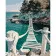 Paint by number Strateg PREMIUM Bridge over the river with varnish size 40x50 cm (GS1315)