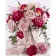 Paint by numbers Strateg PREMIUM Bouquet of flowers in pink tones size 40х50 sm (GS135)