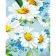 Paint by number Strateg PREMIUM Bright daisies with forget-me-nots with lacquer and a size of 40x50 cm (GS1367)