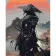 Paint by number Strateg PREMIUM The last ronin with lacquer and a size of 40x50 cm (GS1375)