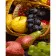Paint by number Strateg PREMIUM Fruit in a basket with lacquer and a size of 40x50 cm (GS1376)