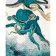 Картина за номерами Strateg ПРЕМІУМ Яскраві восьминоги з лаком та з рівнем розміром 40х50 см (GS1406)