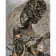 Картина по номерам Strateg ПРЕМИУМ Темнокожая красавица с лаком и с уровнем размером 40х50 см (GS1446)