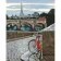 Paint by numbers Strateg PREMIUM Walk in Paris size 40х50 sm (GS157)