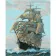 Paint by numbers Strateg PREMIUM Ship on the waves of the sea size 40х50 sm (GS161)