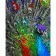 Paint by numbers Strateg PREMIUM Multicolored peacock feathers size 40х50 sm (GS171)