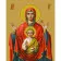 Картина по номерами Strateg ПРЕМИУМ Икона Знамения Божией Матери размером 40х50 см (GS186)