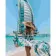 Paint by numbers Strateg PREMIUM Vacation in Dubai size 40х50 sm (GS217)