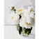Paint by numbers Strateg PREMIUM White peonies size 40х50 sm (GS228)