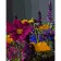 Paint by numbers Strateg PREMIUM Bouquet on a gray background size 40х50 sm (GS298)