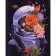 Paint by numbers Strateg PREMIUM Space flowers size 40x50 cm (GS419)