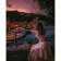 Paint by numbers Strateg PREMIUM Girl at sunset size 40x50 cm (GS429)